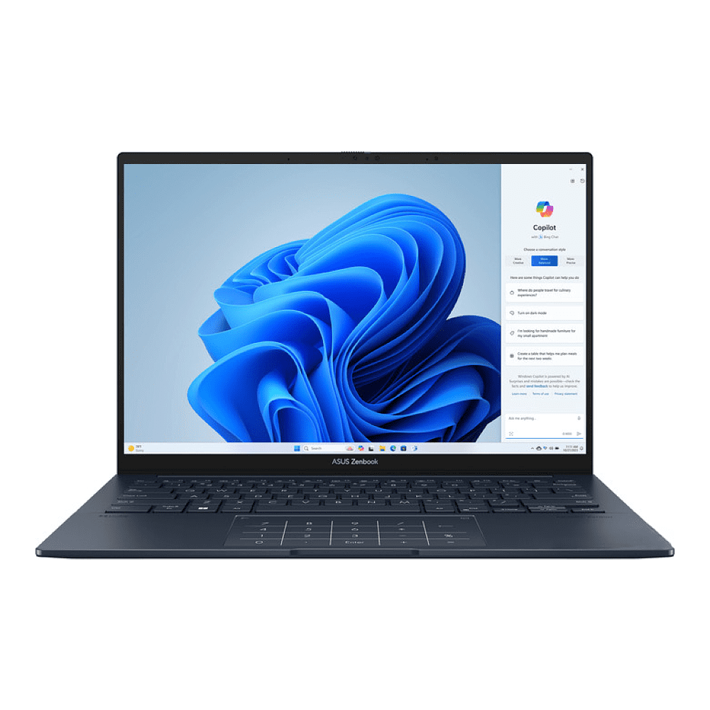 Ноутбук ASUS Zenbook 14 (UX3405MA-QD652), 16GB, DOS, синий