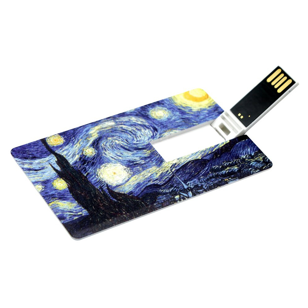USB Flash 2.0 32 Gb VDK-009, пластик, кредитка, белый  - 5