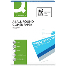 Бумага "Q-Connect All Round",  A4, 500 листов, 80 г/м2