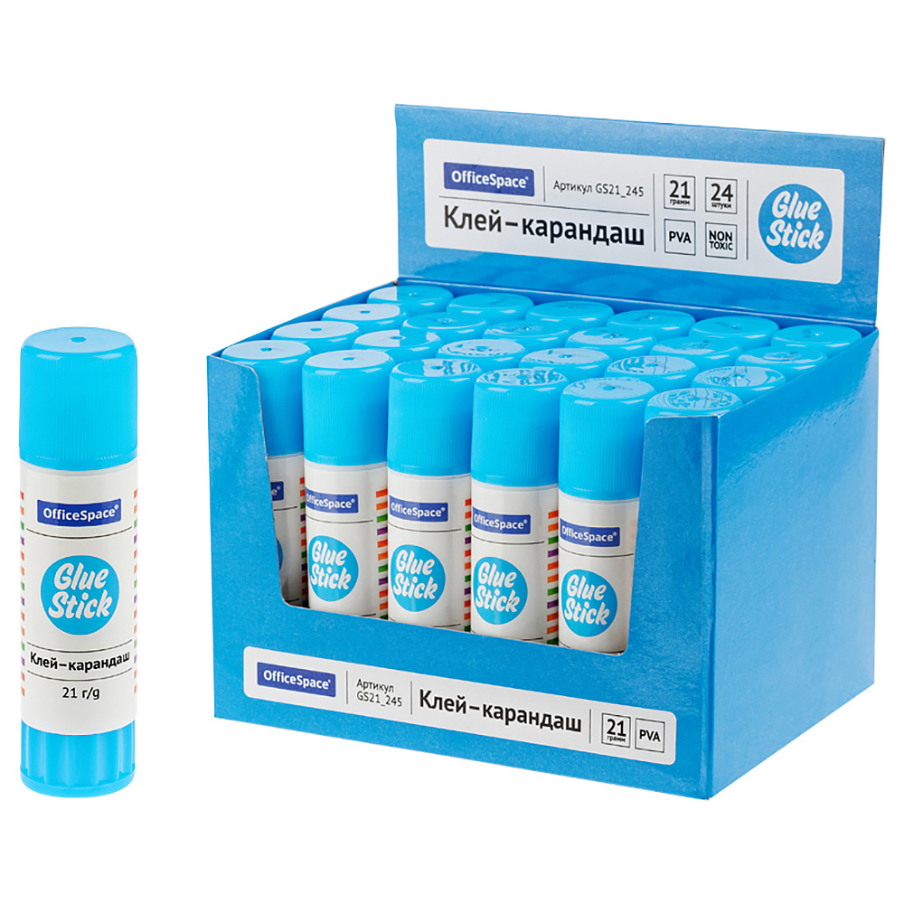Клей карандаш "OfficeSpace", 21 г - 3