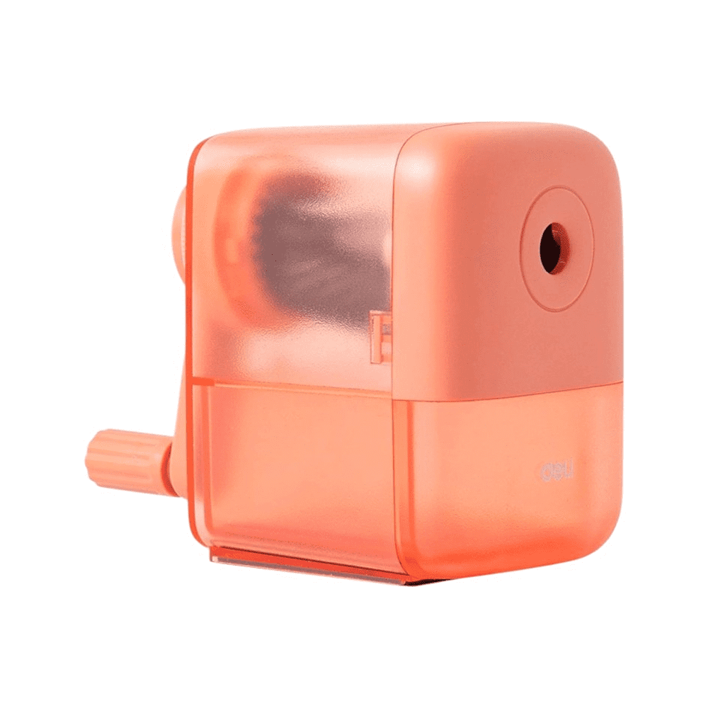 Точилка на 1 отверстие "Deli EH2", механическая, коралловый