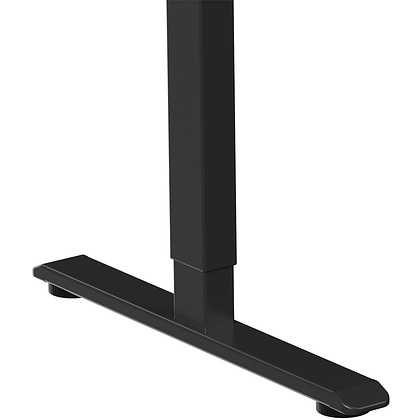 Стол с электроприводом WellDesk Prime 1300x675х18 черный/дуб бардолино натуральный (9191461+9072452) - 8