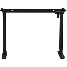 Каркас стола с электроприводом одномоторный AOKE, Well Desk BASIC, черный (AK-LCSM01ST-M60-BK)