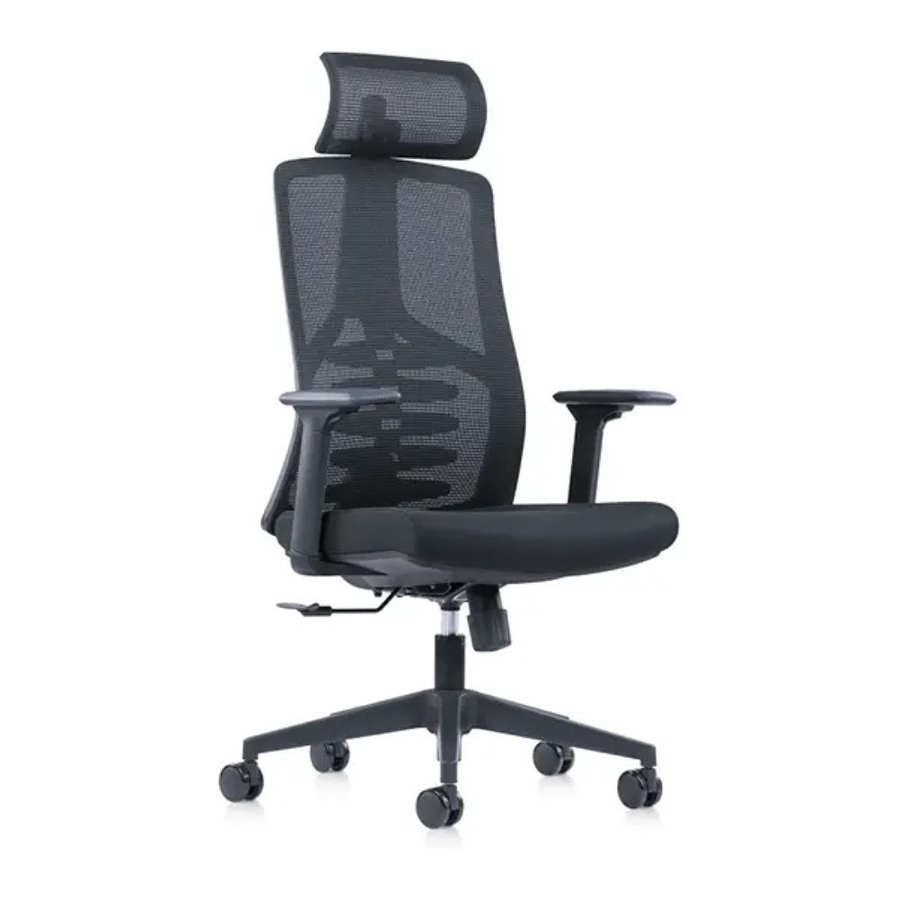 Кресло для руководителя SitZone CH-359A, сетка, ткань, черный, -30%