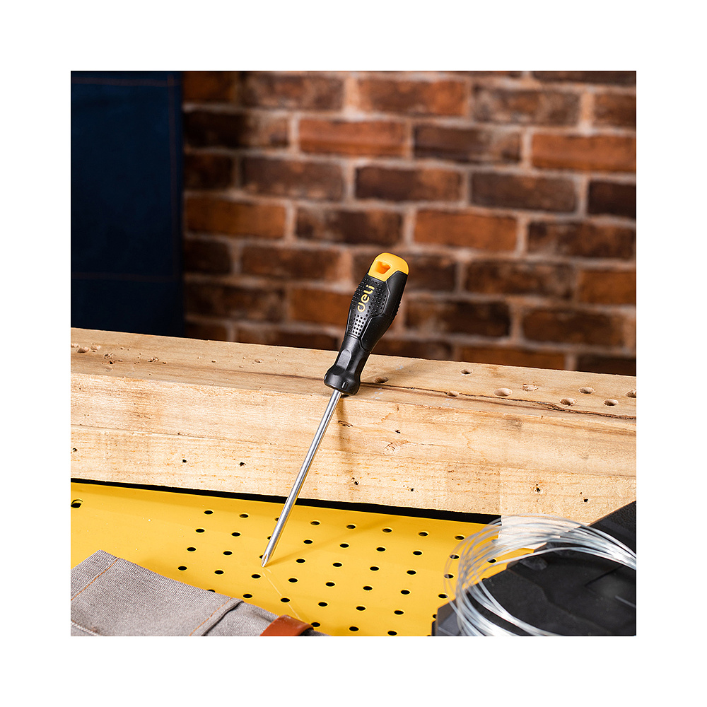 Набор отверток Deli "EDL620006", 6 шт, черный, желтый - 10