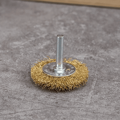 Щетка для дрели Deli YS EDH-GSS075-E3, плоская, проволочная - 7