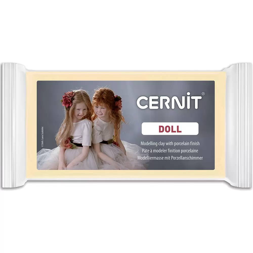 Полимерная глина "Cernit DOLL", 500 г, миндаль