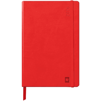 Еженедельник датированный "Rhodia", 80 листов, красный, 2026