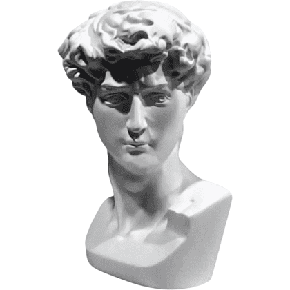 Гипсовая модель "Голова Давида малая"