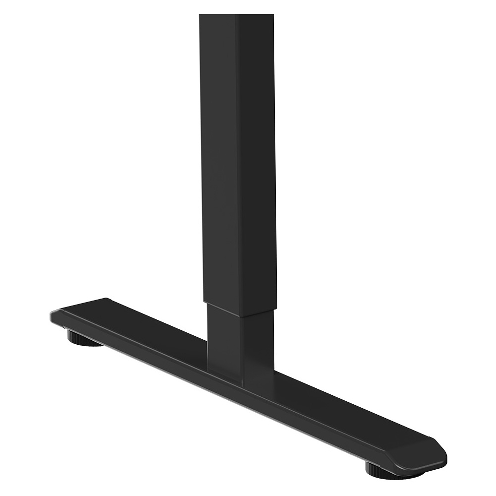Стол с электроприводом WellDesk Prime 1300x675х18 черный/сосна аланд полярная (9191461+9072455) - 8