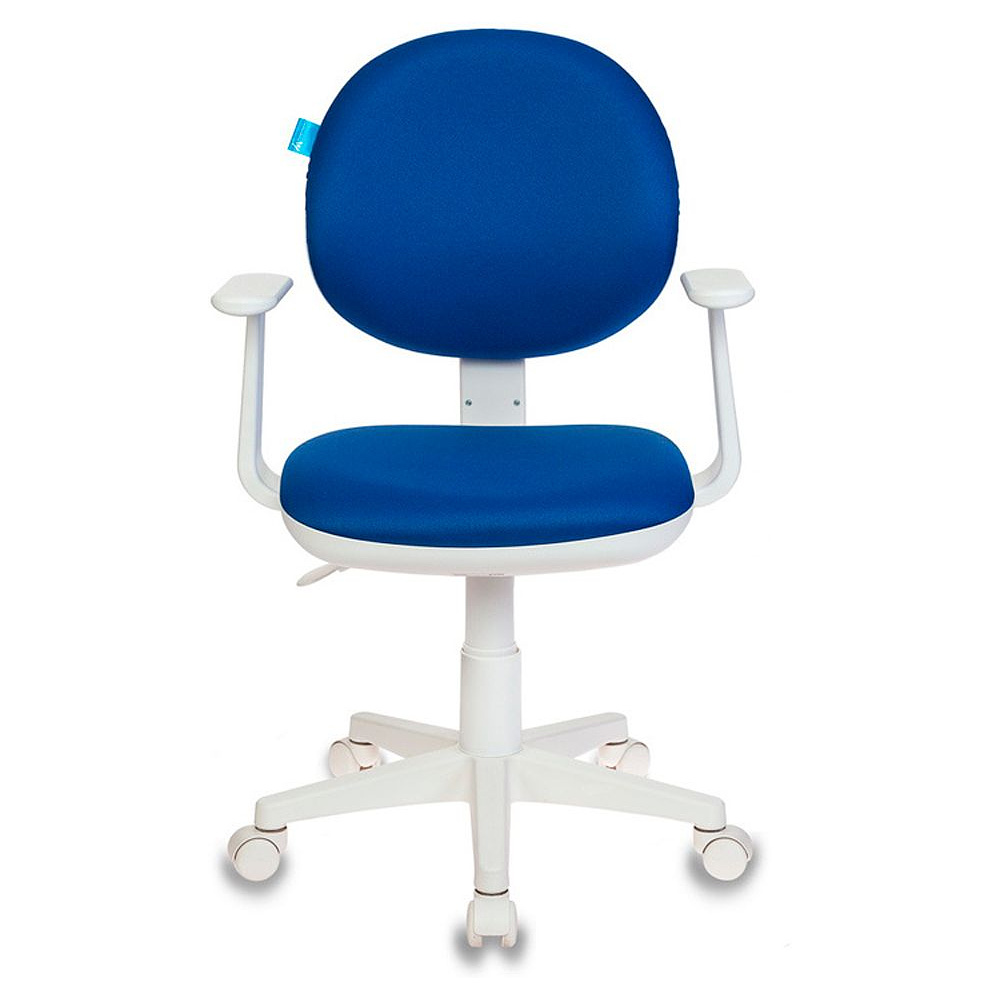 Кресло "Бюрократ CH-W356AXSN", ткань, пластик, синий - 2