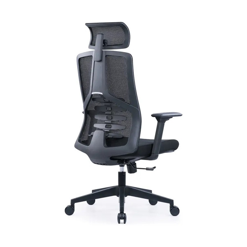 Кресло для руководителя SitZone CH-359A, сетка, ткань, черный, -30% - 4