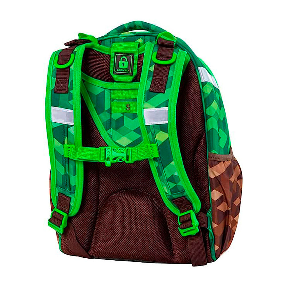 Рюкзак школьный CoolPack "City Jungle", зеленый, коричневый - 3