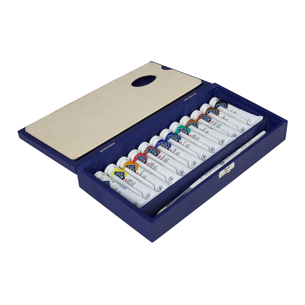 Краски масляные "Мастер Класс", 12 цветов, 18 мл, подарочная упаковка - 3