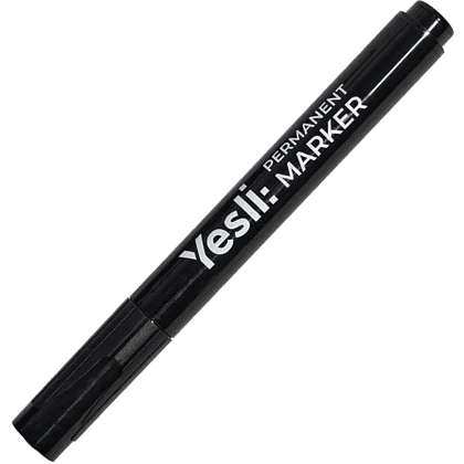 Маркер перманентный  "Yesli:", черный