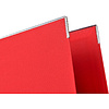 Папка-регистратор "Yesli:", А4,  50 мм, ПВХ, красный - 4