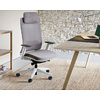 Кресло компьютерное SitZone E-VL002B, сетка, ткань, пластик, черный - 20