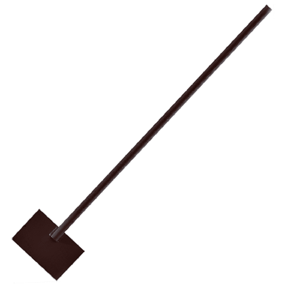 Ледоруб-скребок, 140х90х2,5 мм, с металлическим черенком