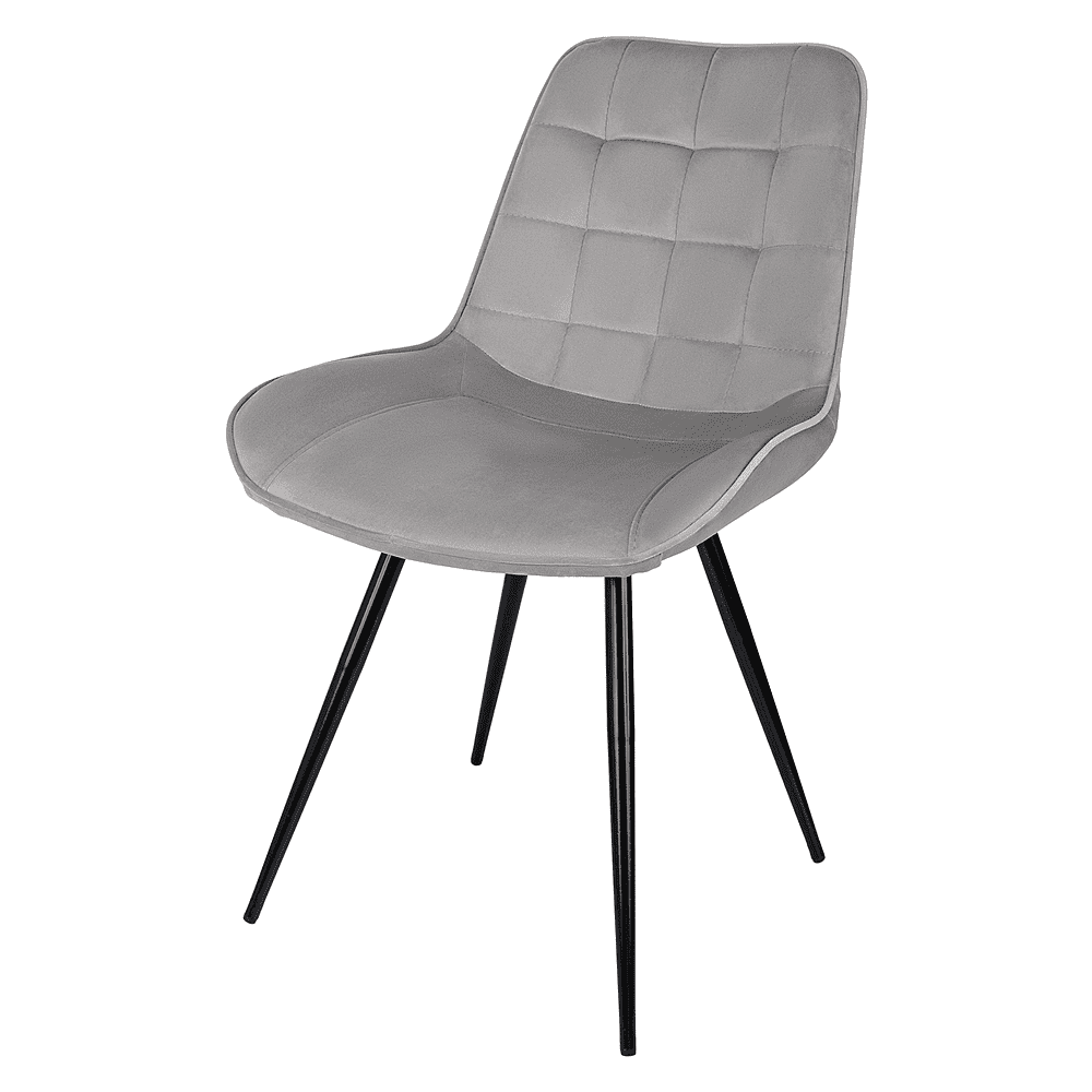 Стул Бюрократ "CH-K2_4", ткань, светло-серый, металл, комплект 4 штуки - 4