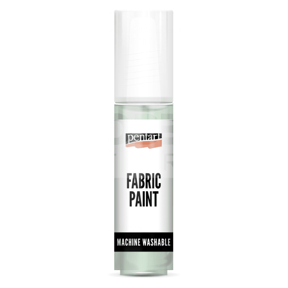 Краски для текстиля "Pentart Fabric paint", мятный, банка