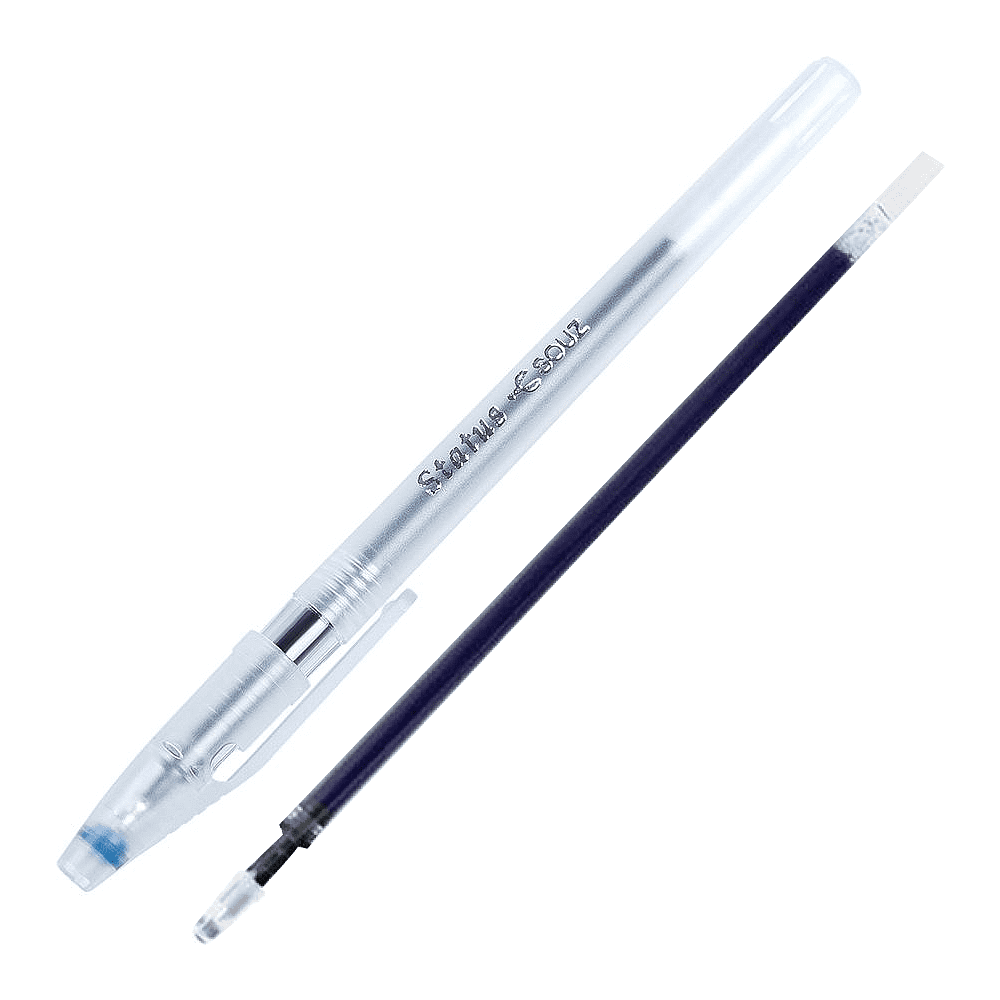 Набор гелевая ручка "Status" + стержень гелевый, "Status" синий