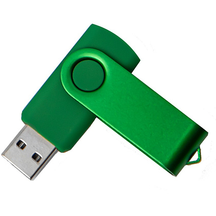Карта памяти USB Flash 2.0 "Dot", 32 Gb, зеленый - 2