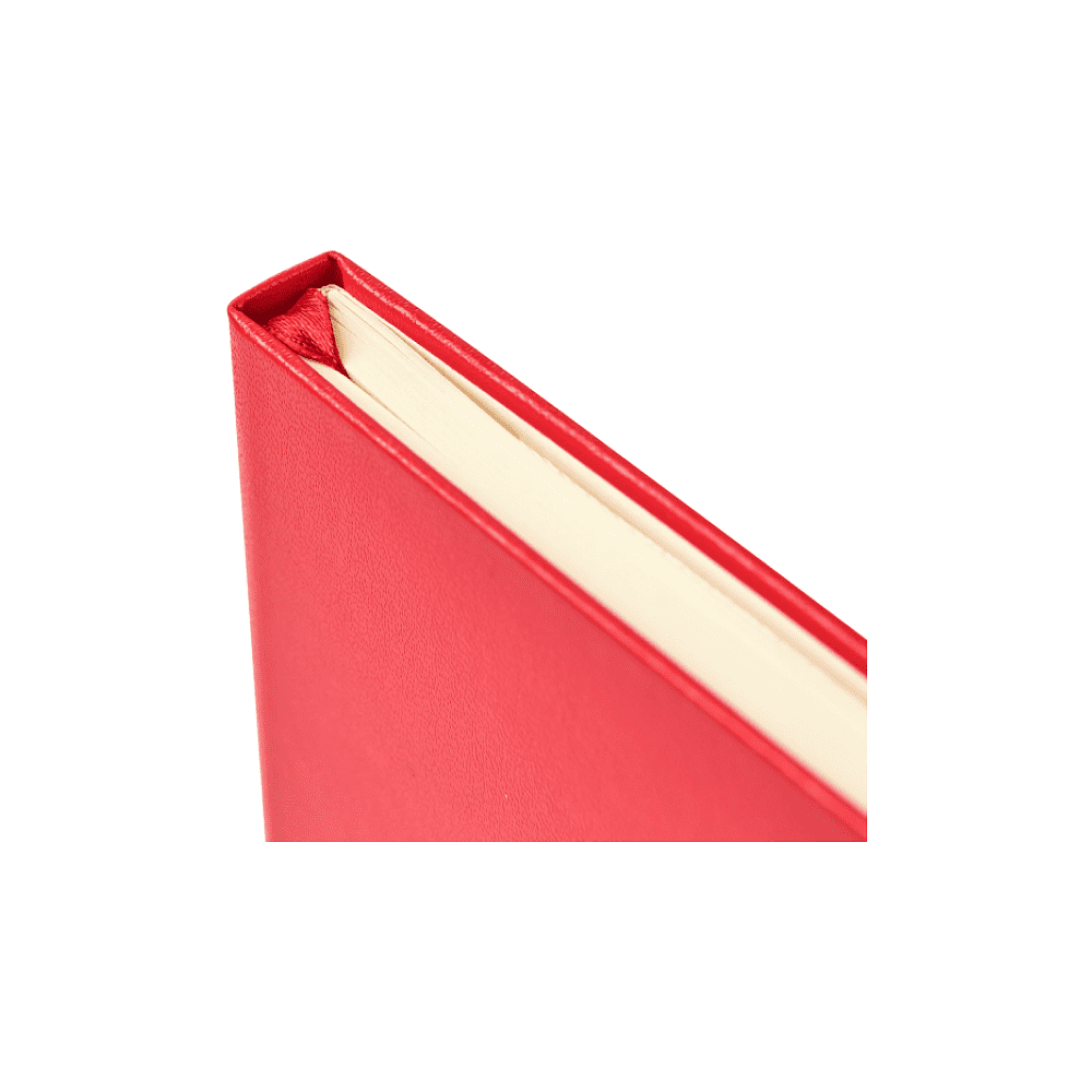 Блокнот "1818-16", А5, 96 листов, на резинке, красный - 4