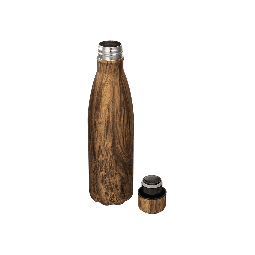 Бутылка для воды "Britewood S4", 500 мл, коричневый - 2