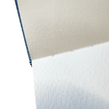 Cкетчбук для акварели "Potentate", холодный пресс, 12х12 см, 300 г/м2, 24 листа, джинс - 4