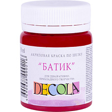 Краска акриловая по шелку перламутровая "Декола"