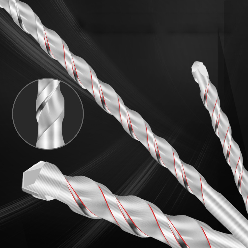 Набор сверл по металлу "Deli", 4 шт, серебристый - 2