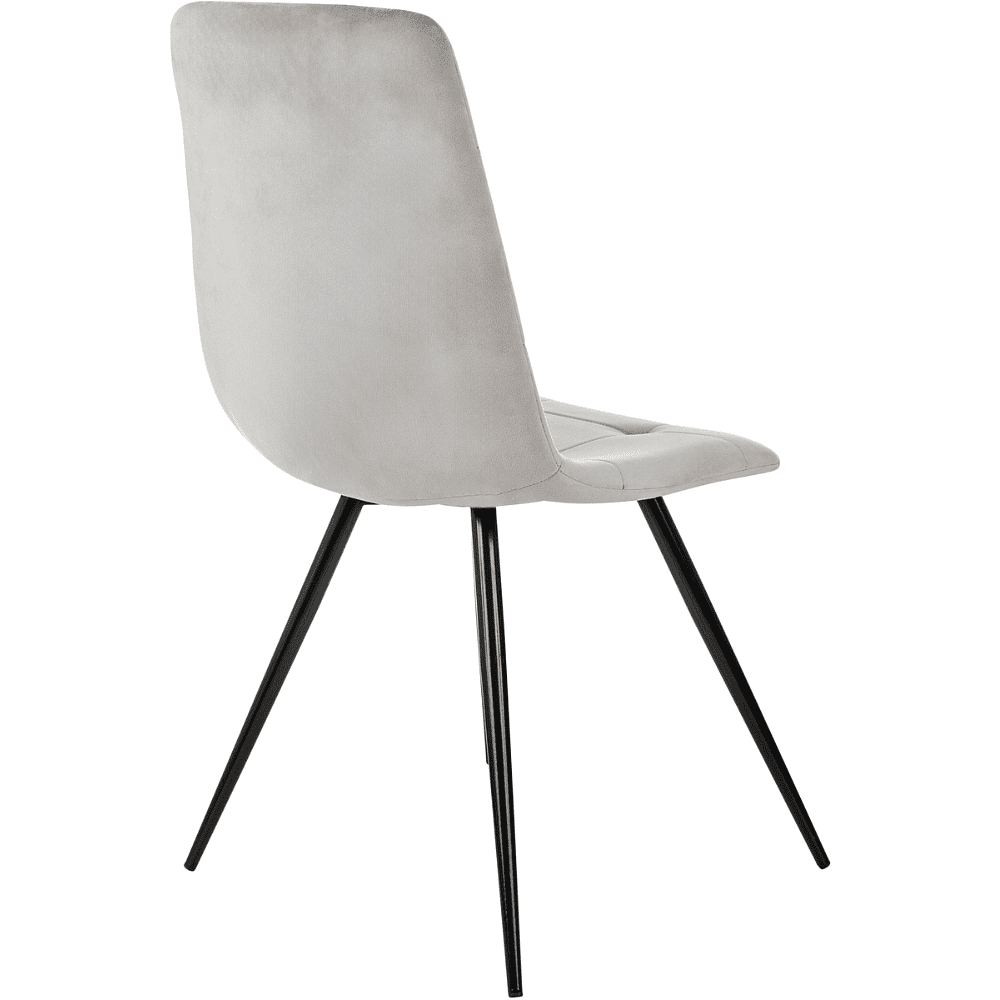 Стул Бюрократ "CH-K1_4", ткань, светло-серый, металл, комплект 4 штуки - 4