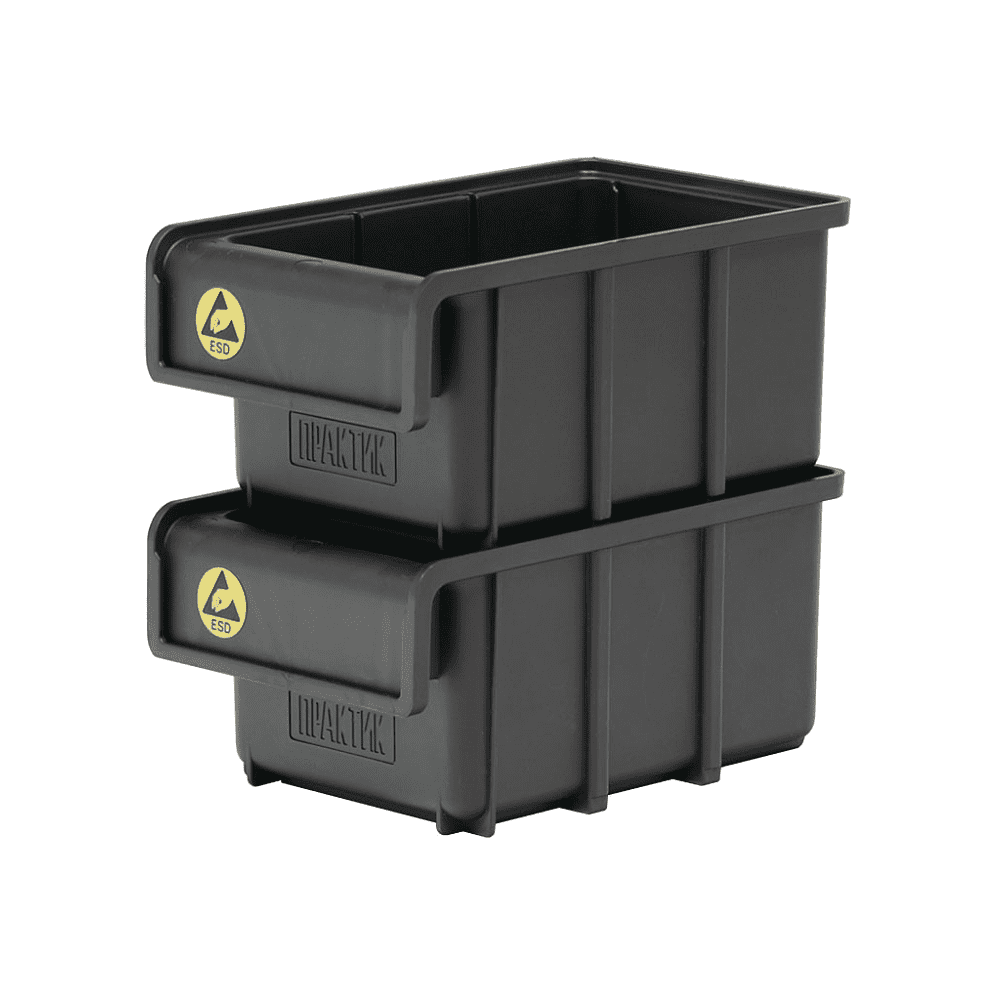 Ящик пластиковый "Практик ESD", 170x105x80 мм - 4