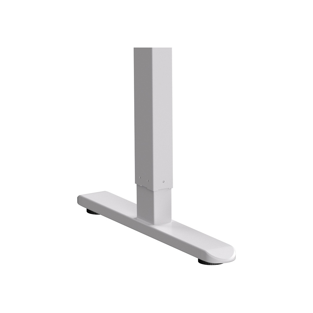 Стол с электроприводом WellDesk Basic 1300x675х18 белый/сосна аланд полярная (9191460+9072455) - 5