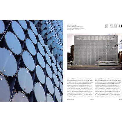 Книга  "Façades: A Visual Compendium of Modern Architectural Styles", (английский язык), Oscar Riera Ojeda, Byron Hawe - 4