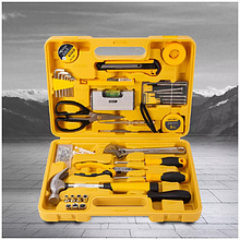 Набор инструмента Deli YS EDL1038J, 38 предметов, кейс, желтый