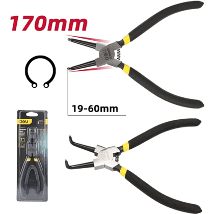 Съемник стопорных колец Deli YS EDL104207, 180 мм - 2