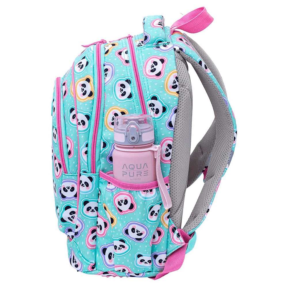 Рюкзак школьный "Minty Pandas", голубой  - 4