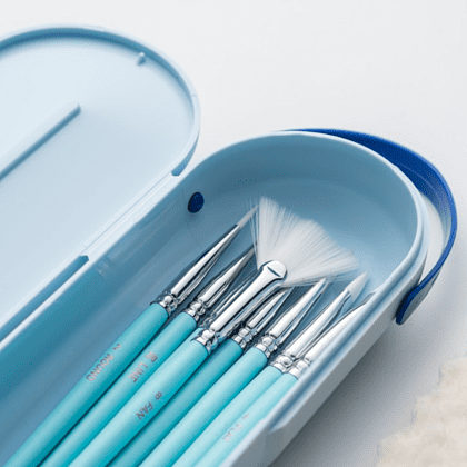 Набор кистей для рисования "Himi Little Bird", синтетика, 8 шт - 3