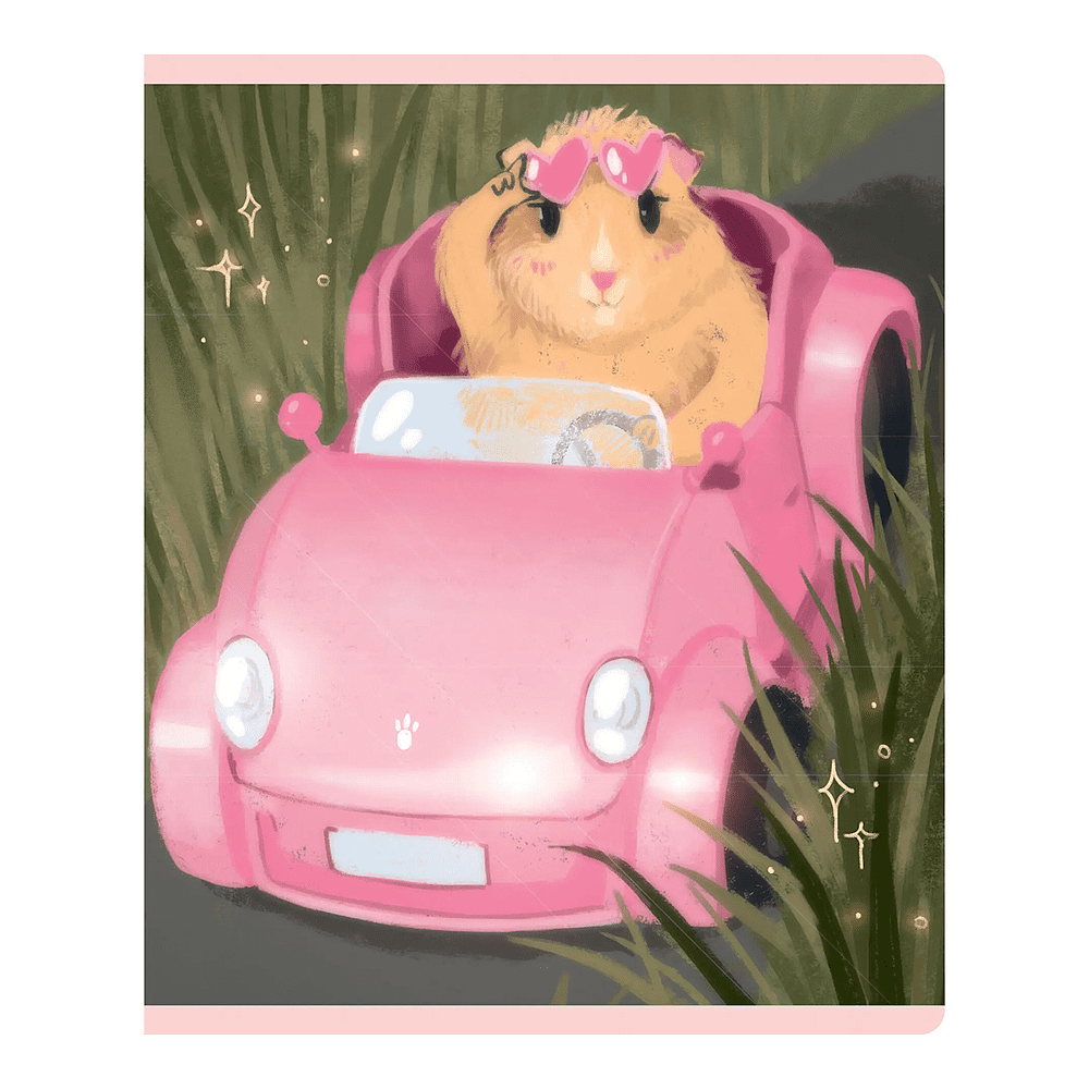 Тетрадь "Хомяки", А5, 48 листов, клетка, скоба сбоку, ассорти - 4