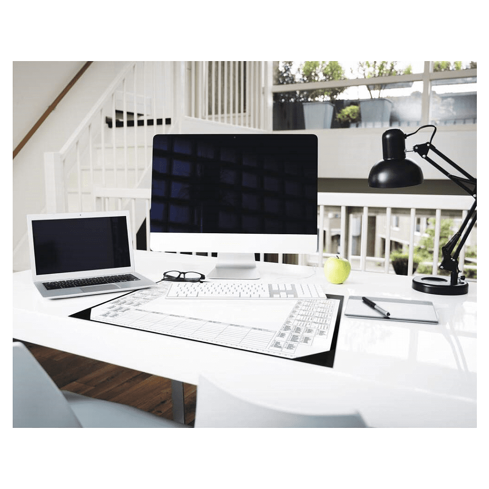 Бювар с планингом, 42x59 см,  черный - 3