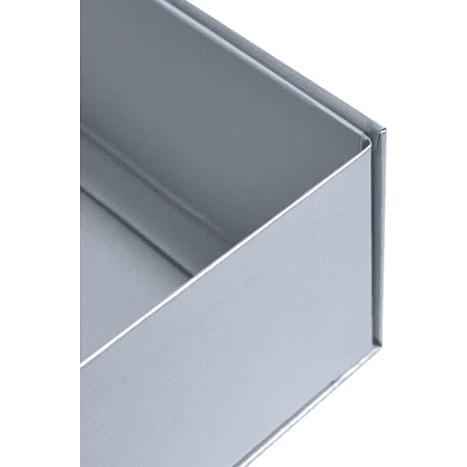 Коробка подарочная картонная, 223х308х95 мм, серебро - 5