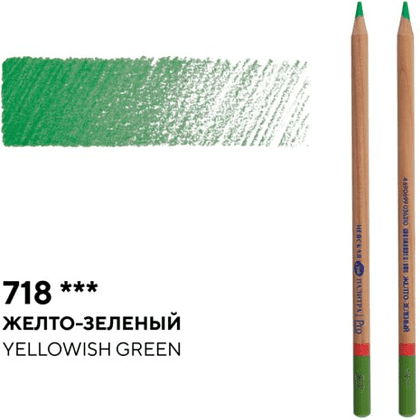 Карандаш цветной "Мастер-класс", 718, желто-зеленый - 2