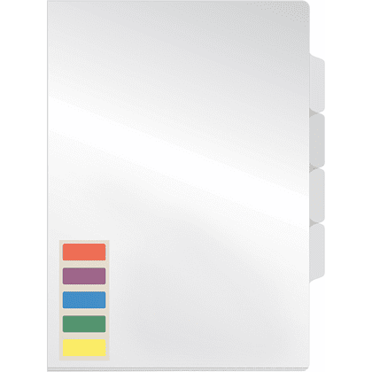 Папка-уголок "Стамм", А4, 150 мк, ассорти - 6