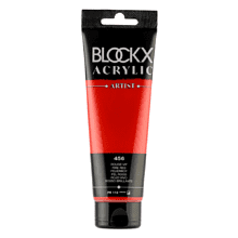 Краски акриловые "Blockx", 456 яркий красный, 120 мл
