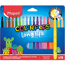 Фломастеры "Color Peps Long Life"