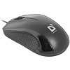Мышь Defender Optimum MB-160, проводная, 1000 dpi, 3 кнопки, черный - 3