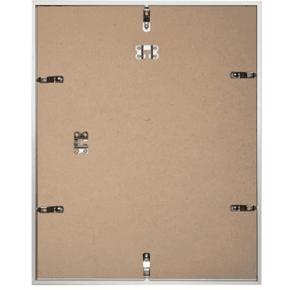 Фоторамка Zebra, 40х50 см, алюминий, со стеклом, серебристый - 2