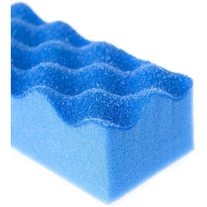 Губка хозяйственная для уборки помещений HQ Profiline, 14х6,3х4,5 см, 5 шт/упак, синий - 4