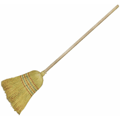 Метла сорго с черенком, 30x45 см